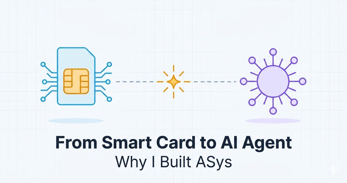 From Smart Cards to AI Agents: Why I Built ASys